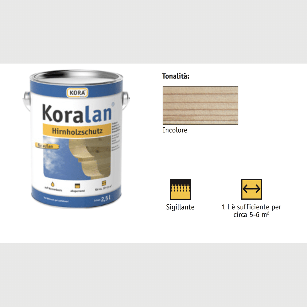 Koralan® Hirnholzschutz (Protezione per Assi di testa) (3)