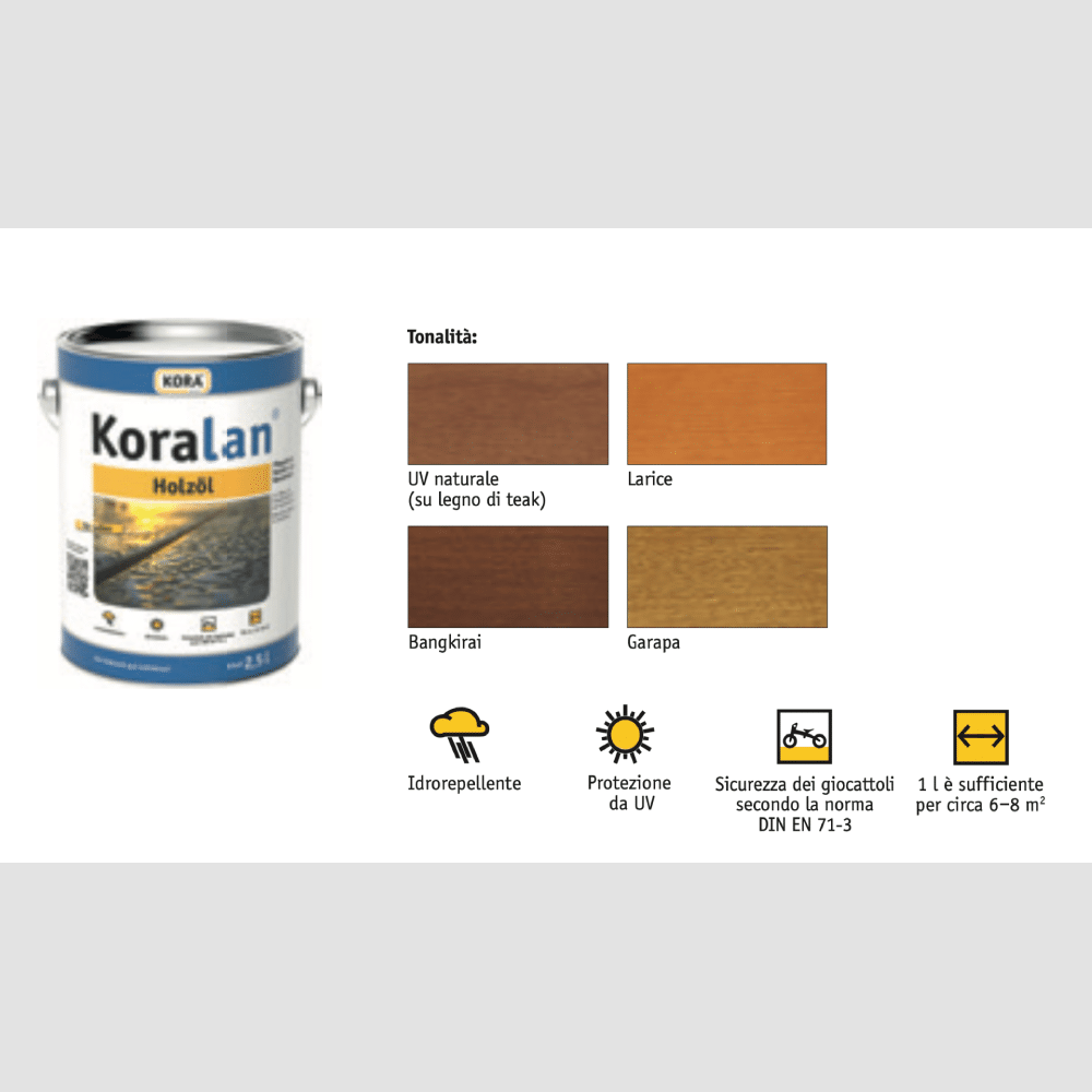 Koralan® Holzöl (Olio per legno) (7)
