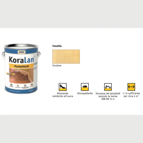 Koralan® Parkettlack (Vernice per parquet)