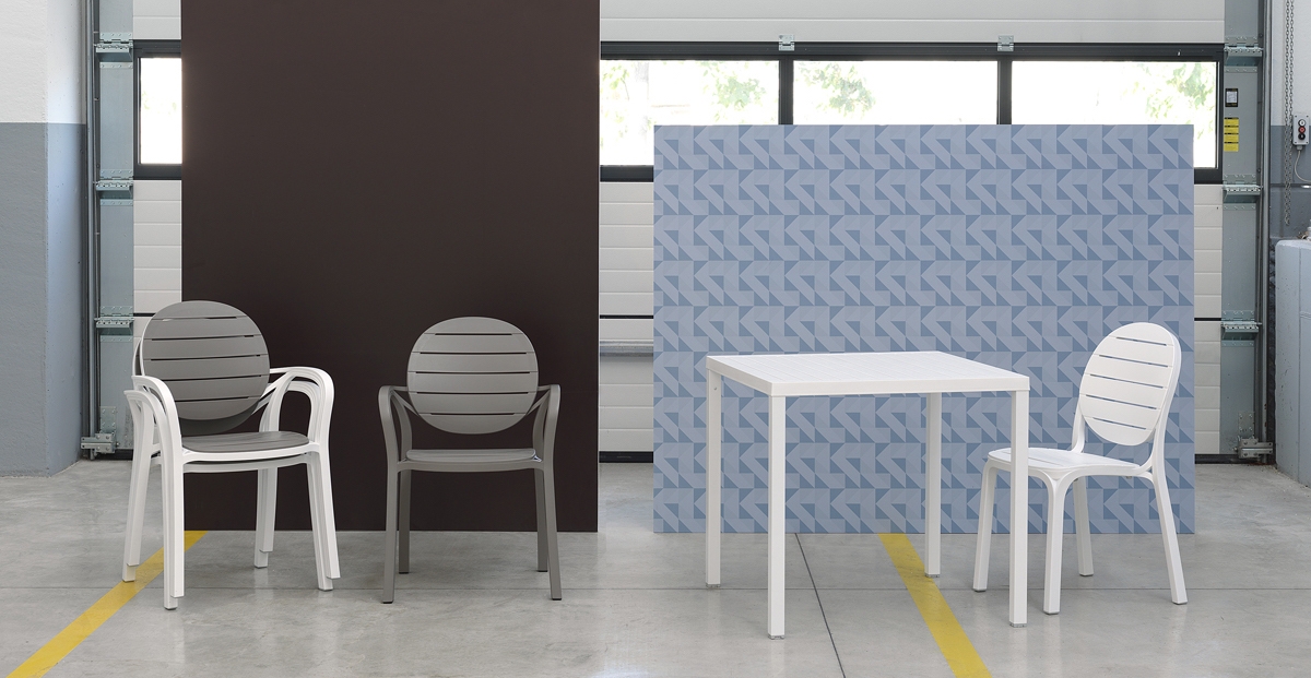 Offerta Contract – 5 Tavoli Cube 70×70 cm + 15 Sedie Erica-2863