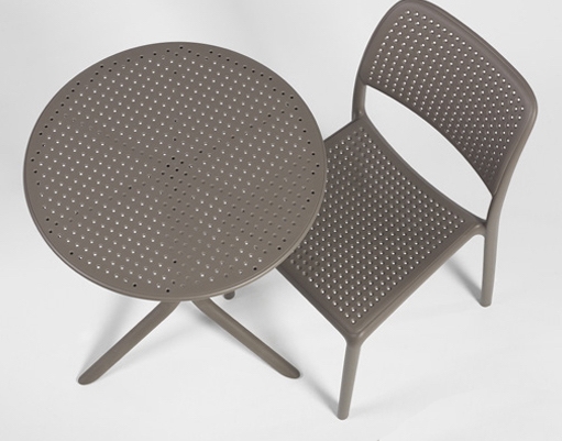 Offerta Contract – 10 Tavoli in Dureltop 70×70 cm + 30 Sedie Bora Bistrot-3152