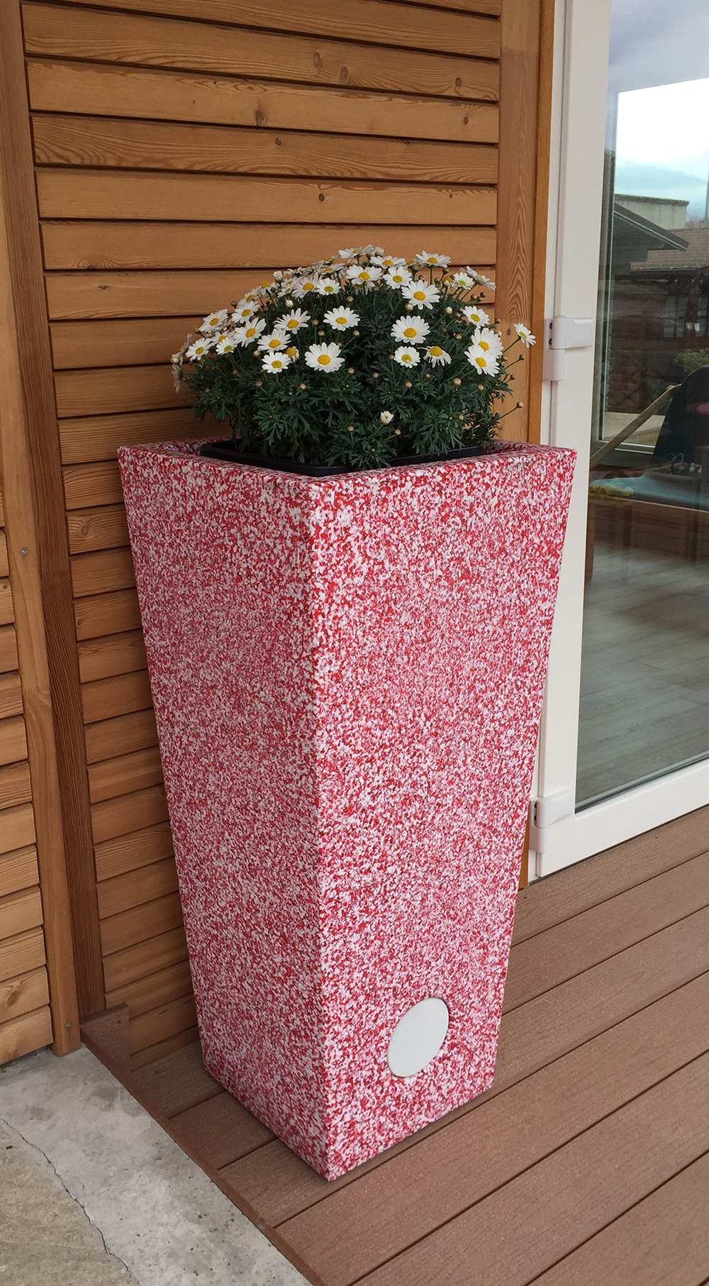 VASO in ECOPIXEL con LUCE & SUONO - Base quadrata-3411