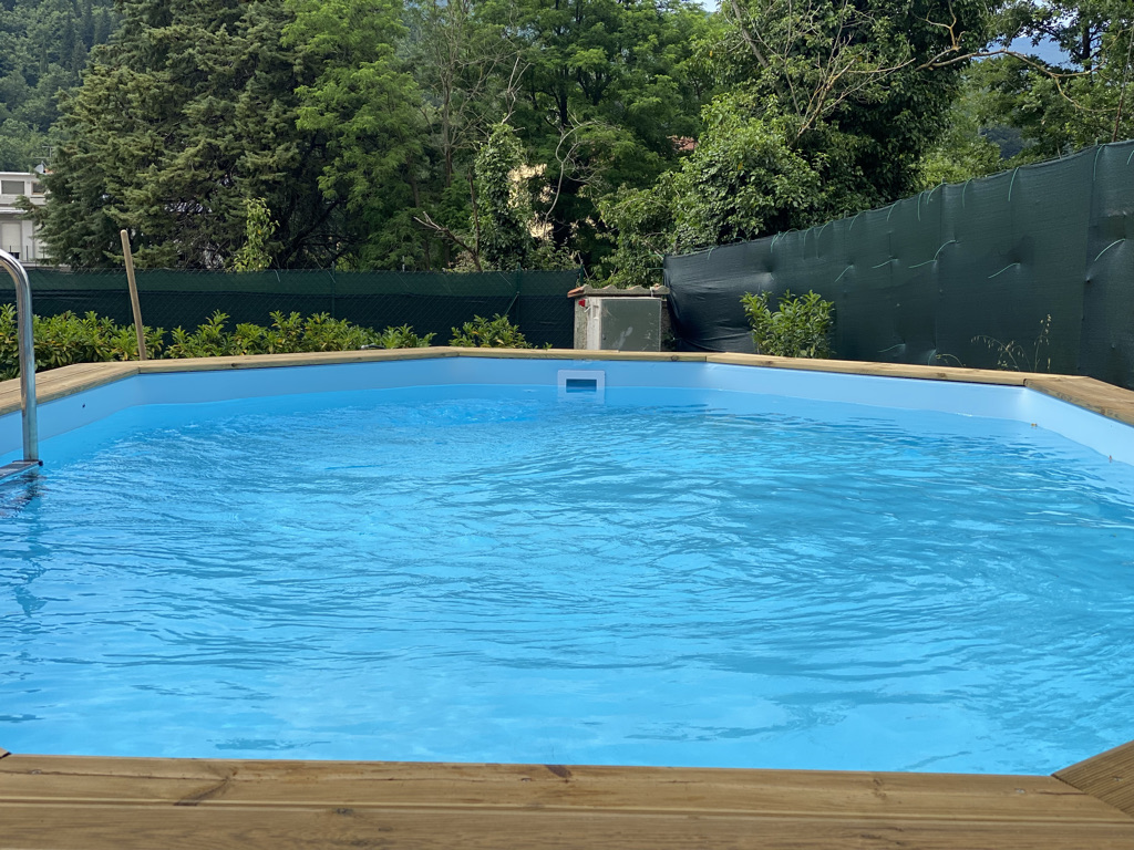 Piscina Ottagonale in Legno – 657×407 cm-9811