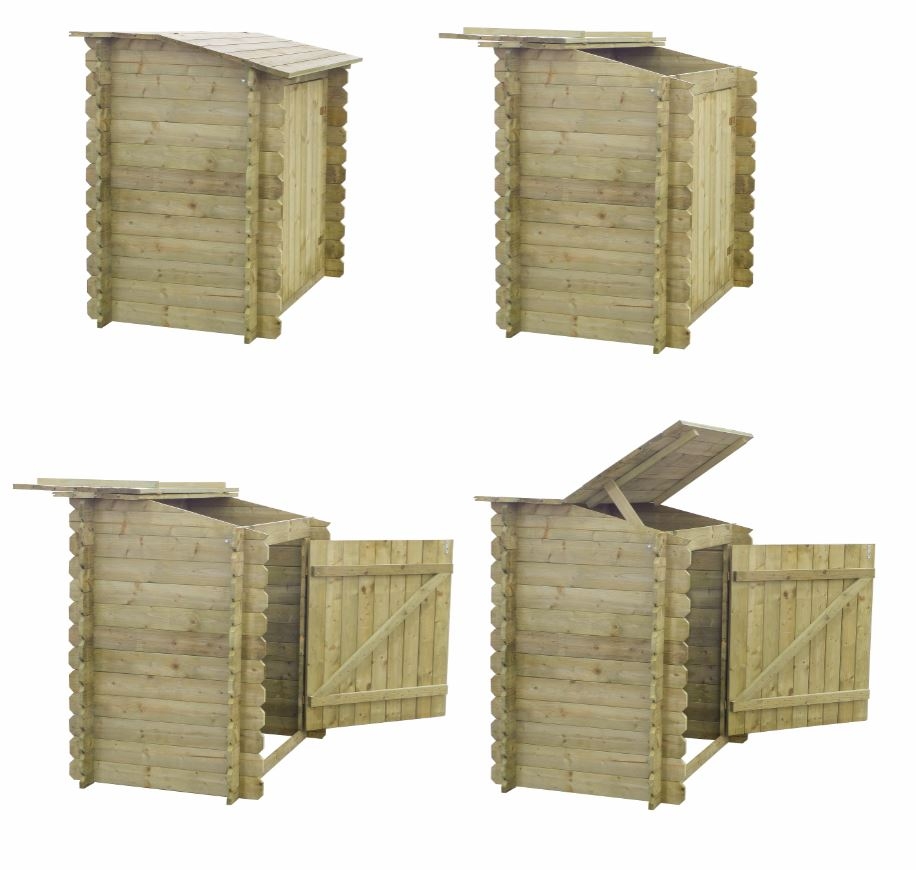 Locale tecnico in legno