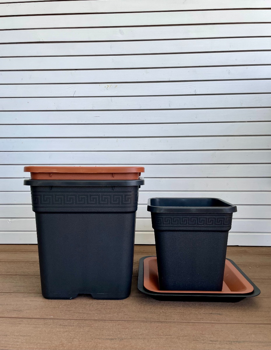 Vaso e sottovaso Vega – 25 l-8555