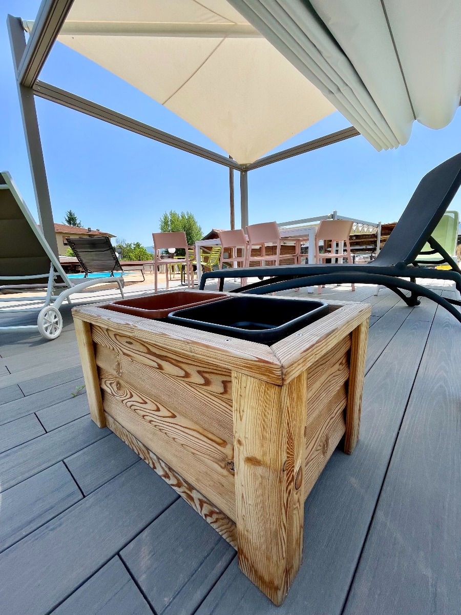 Vaso e sottovaso Vega – 25 l-8563