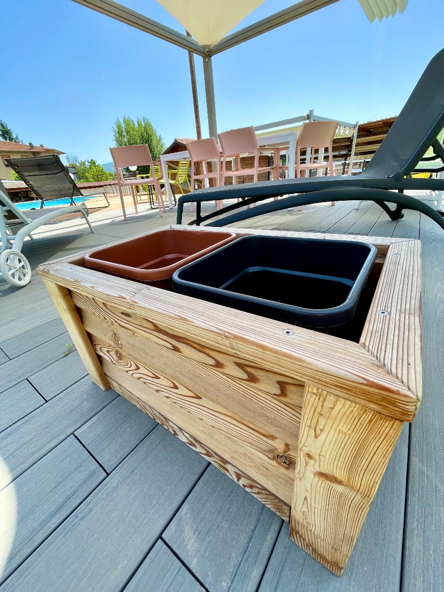 Vaso e sottovaso Vega – 25 l-8562