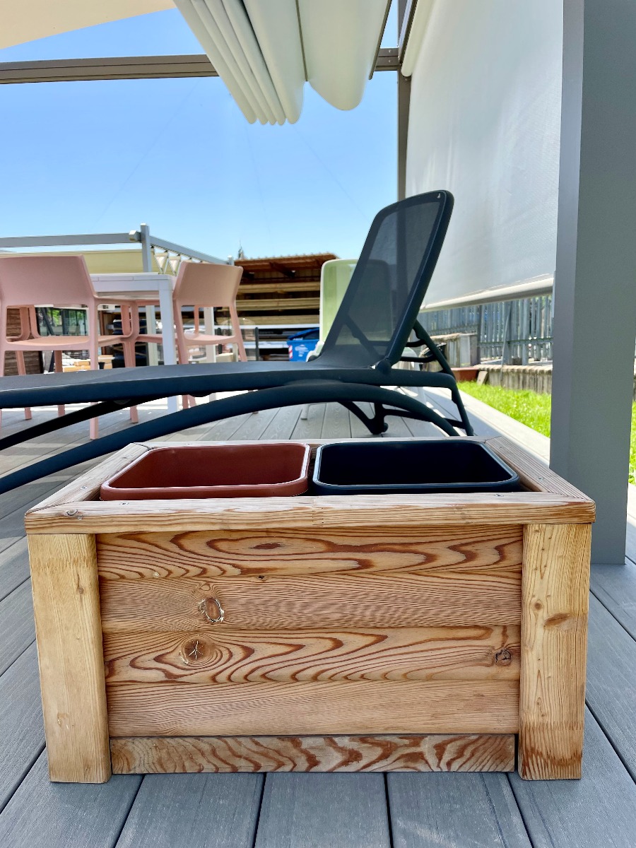 Vaso e sottovaso Vega – 18 l-8528
