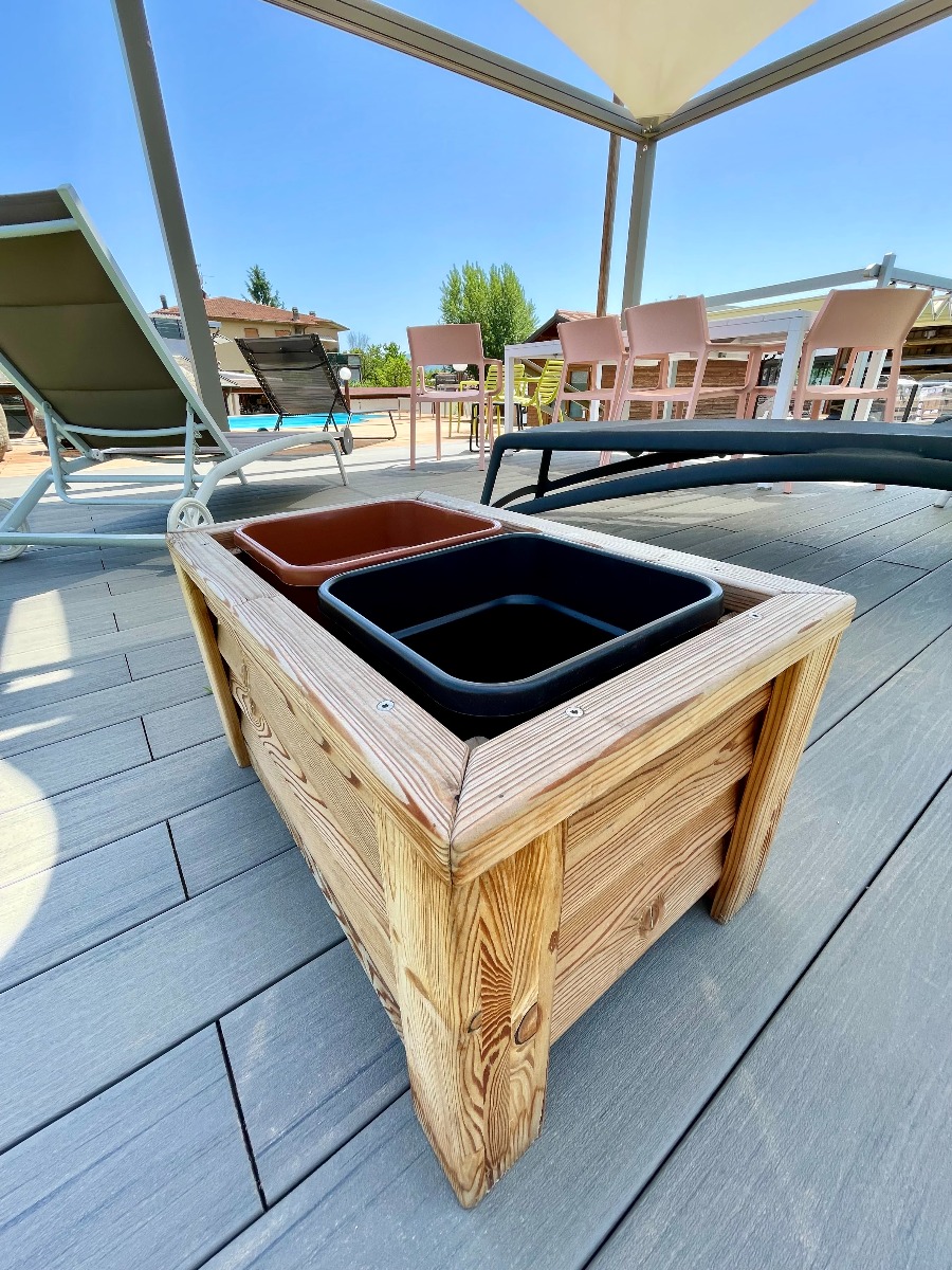 Vaso e sottovaso Vega – 25 l-8558