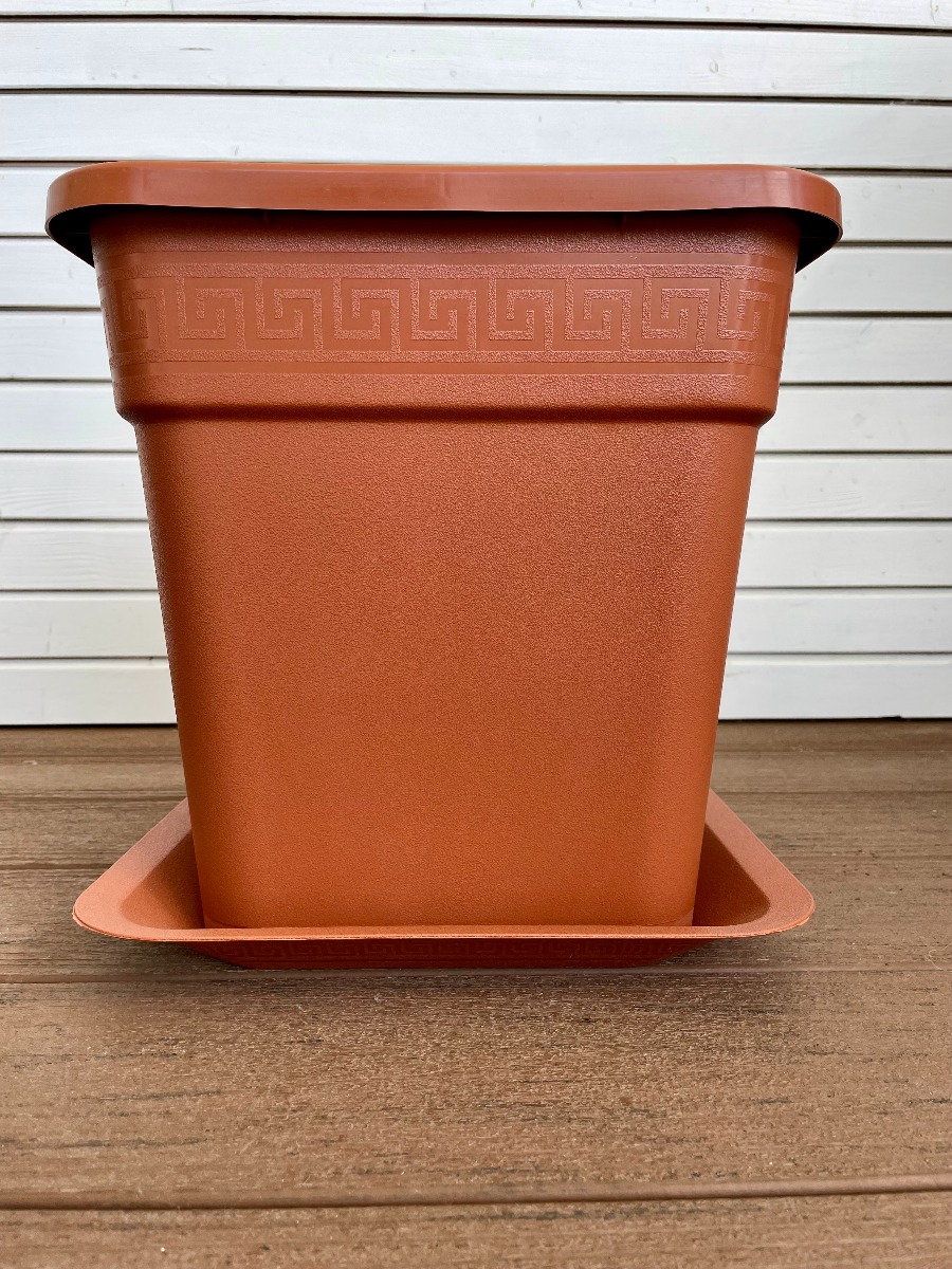 Vaso e sottovaso Vega – 18 l-8507