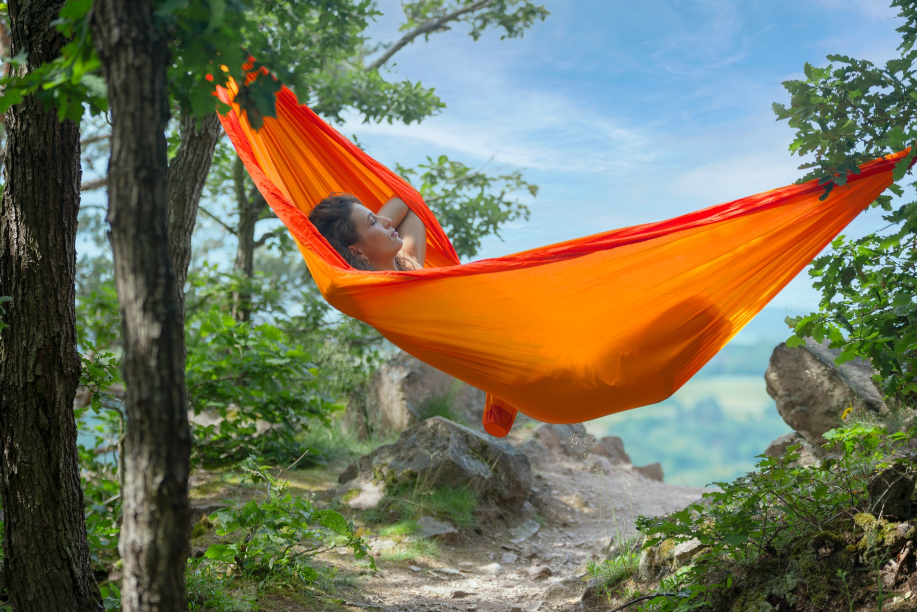 Colibrì 3.0 - Amaca singola da viaggio + kit fissaggio-9340