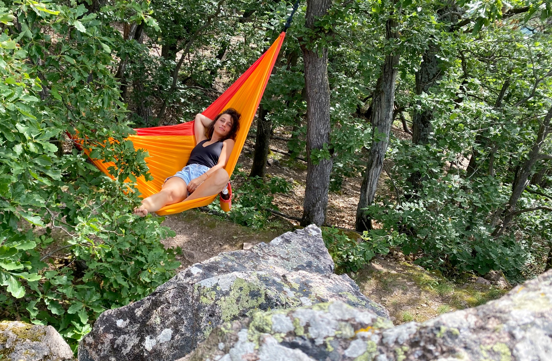 Colibrì 3.0 - Amaca singola da viaggio + kit fissaggio-9338