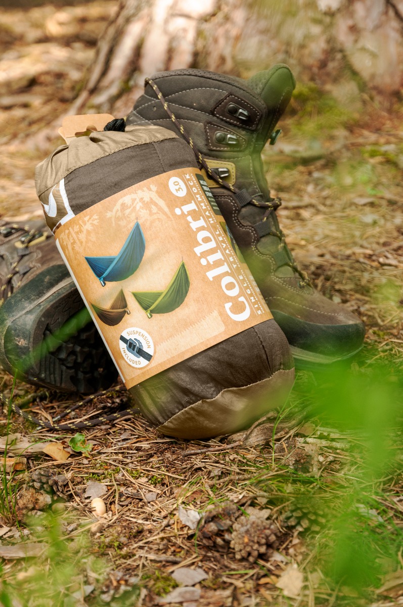 Colibrì 3.0 - Amaca singola da viaggio + kit fissaggio-9295