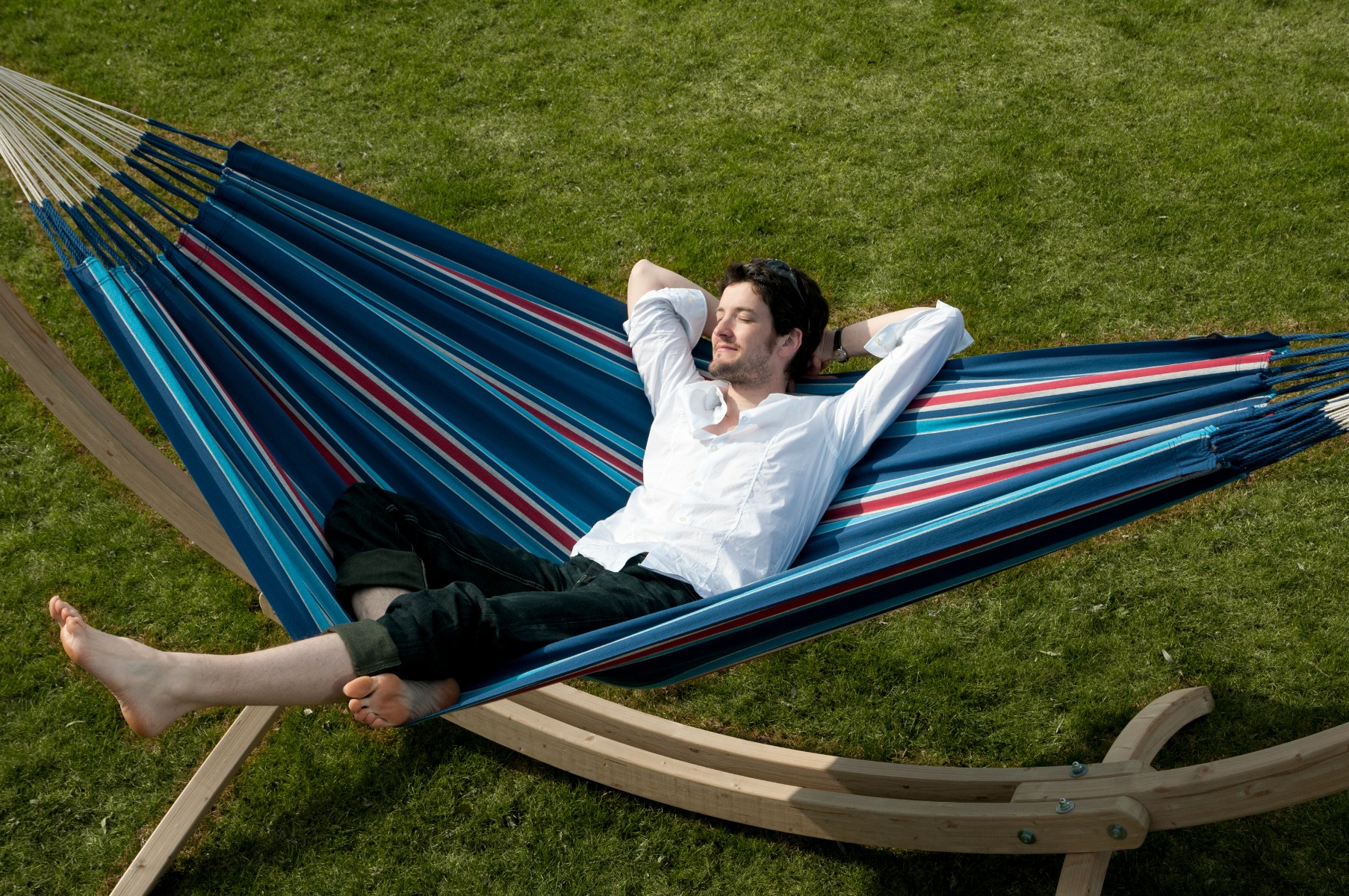 Currambera - Amaca classica doppia 100% cotone biologico-11137