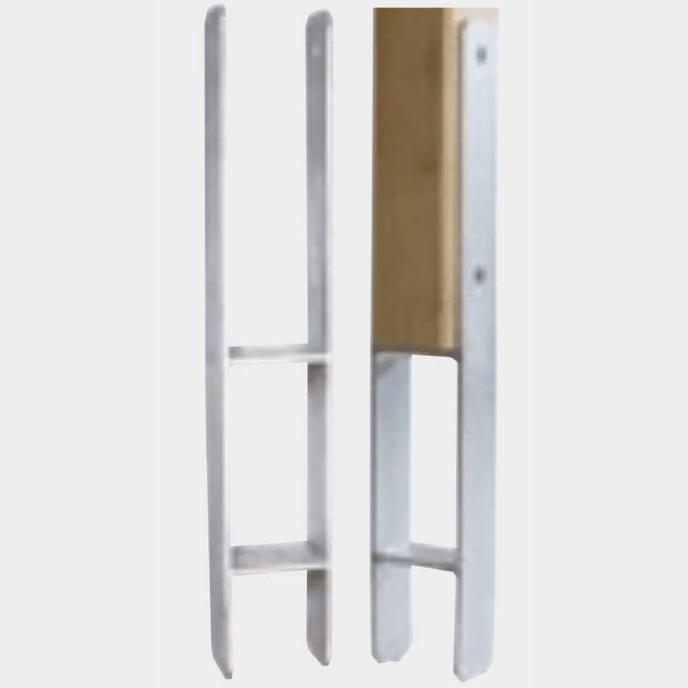 Staffa per Barriere Antirumore (ancoraggio ad H) (1)